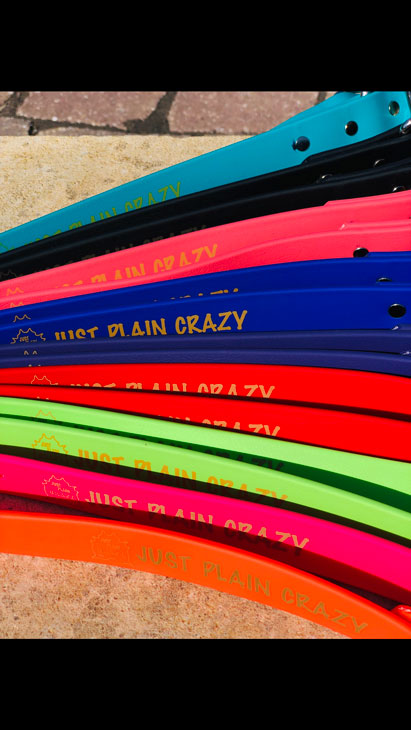 3/4 Inch Dog Collars - Just Plain Crazy